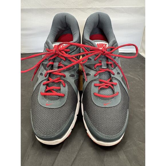 Nike Revolution 2 Men’s Size 12 Anthracite Red Running Shoes Mesh 554953-044 main image 5